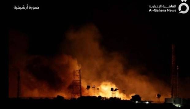 القاهرة الإخبارية: اندلاع حريق هائل في الجولان