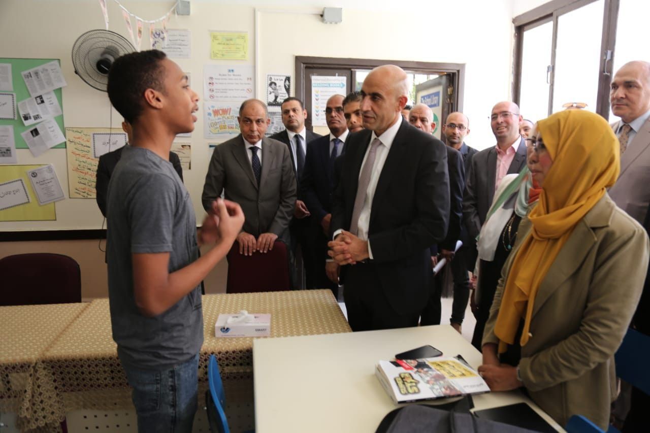 وزير التعليم خلال زيارته للمنيا: اهتموا بأعمال صيانة الفصول (صور)