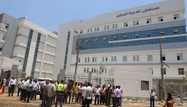 محافظ المنيا: التشغيل التجريبي لمستشفى العدوة المركزي نهاية يوليو
