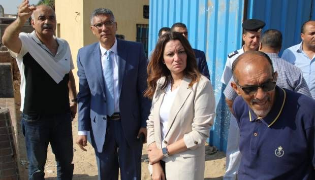 محافظ الجيزة يشدد على عدم المساس بأي مسطحات خضراء