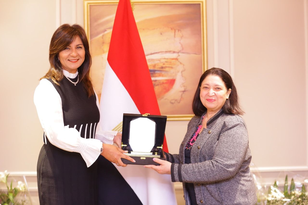 وزيرة التضامن تستقبل رئيس الأمانة الفنية للتحالف الوطني للعمل الأهلي التنموي ويبحثان التعاون المشترك (صور)