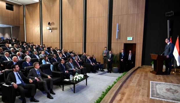 رئيس صربيا: بلادنا حريصة على تعزيز التعاون مع مصر