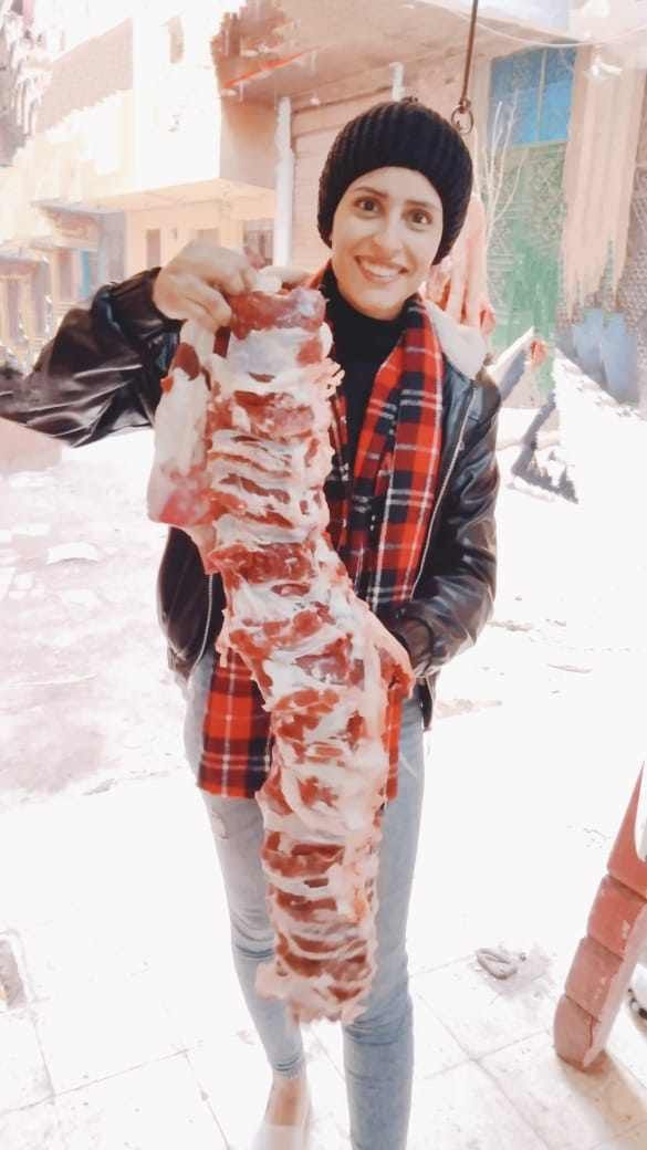 «الشغل مش عيب».. مرسا مكسيموس تحكي لـ«دوت الخليج» قصة عشقها للجزارة