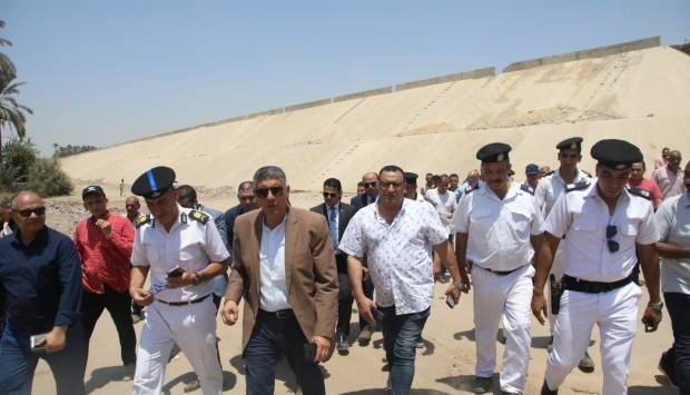 محافظ الجيزة يوجه بمنع أي تعديات على طريق مصر أسيوط الزراعي (صور)