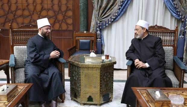 وصية شيخ الأزهر لوزير الأوقاف في أول لقاء بعد توليه المنصب الجديد (صور)