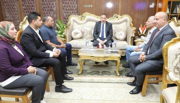 محافظ المنوفية يبحث تسريع معدلات إنجاز مشروعات «حياة كريمة»