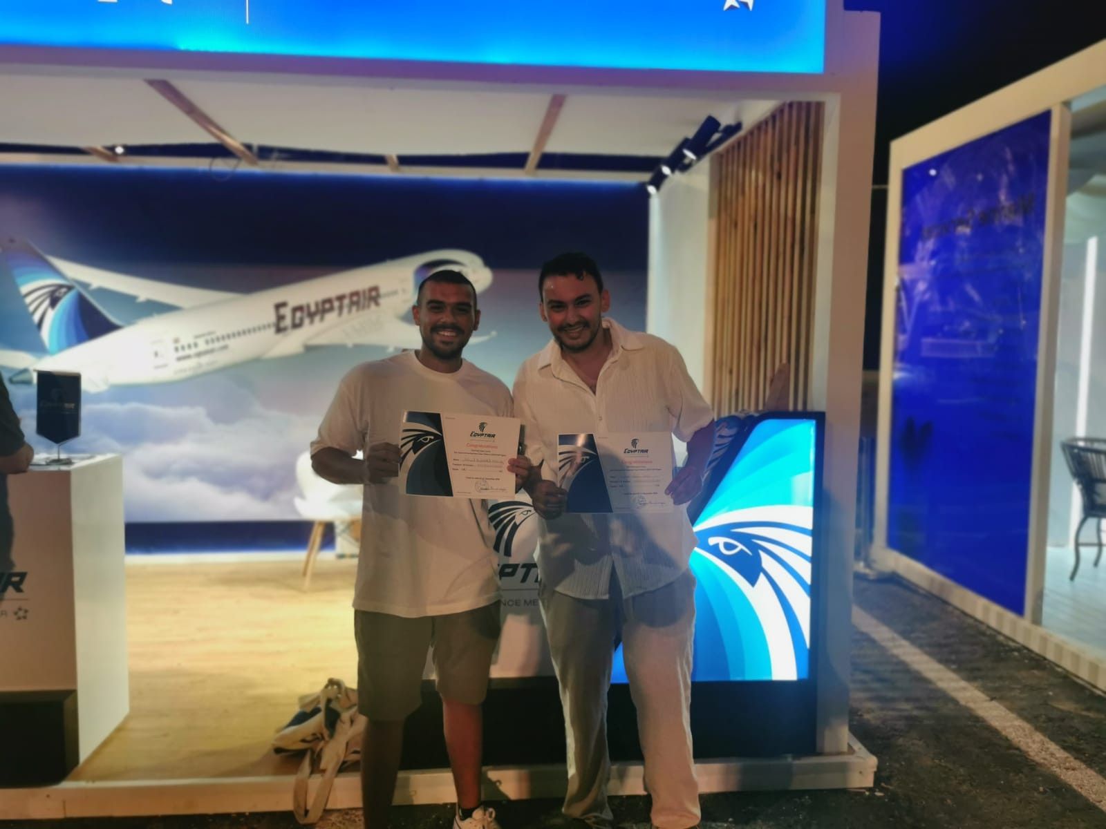 مصر للطيران الناقل الرسمي للمعرض الدولي للقوراب واليخوت