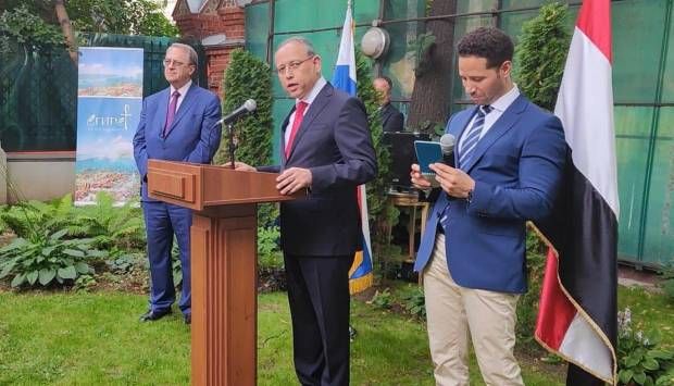 سفارة مصر في موسكو تحتفل بالذكرى 72 لثورة يوليو (صور)