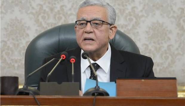 المستشار حنفي جبالي يفتتح الجلسة العامة للنواب لمنح الحكومة الثقة