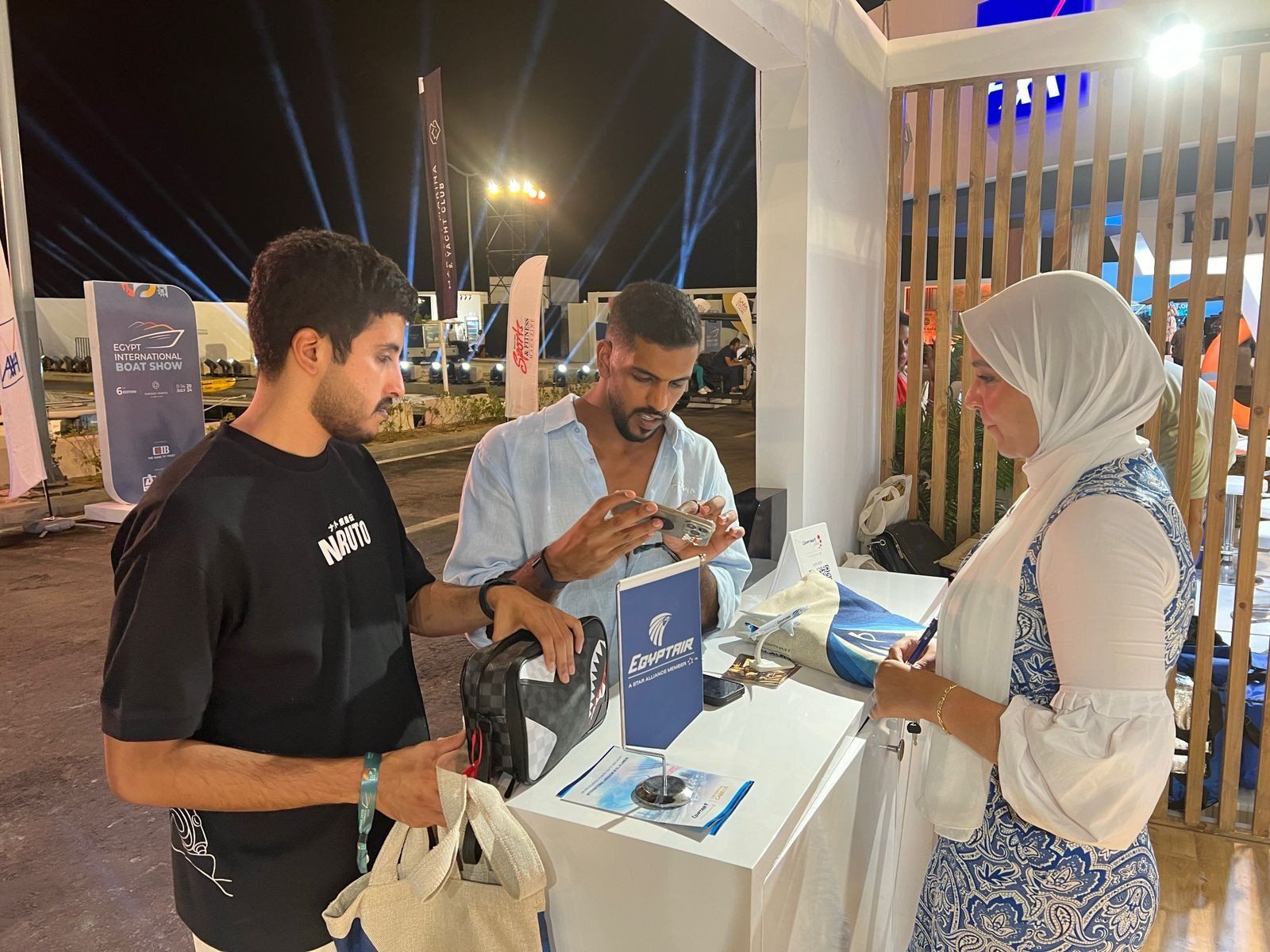 مصر للطيران الناقل الرسمي للمعرض الدولي للقوراب واليخوت