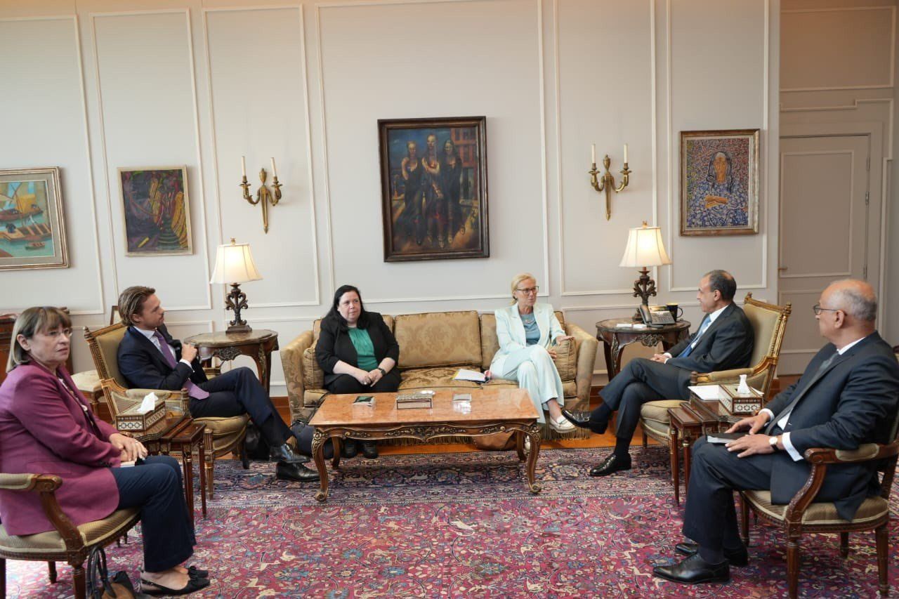وزير الخارجية والهجرة يبحث مع كبيرة منسقي الأمم المتحدة إعادة إعمار غزة