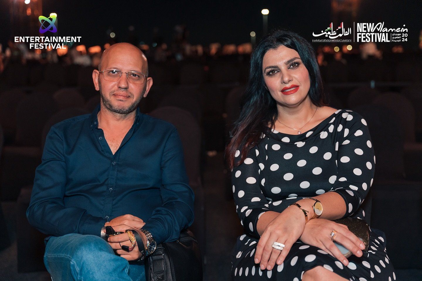 بدء توافد الجماهير لحضور حفل كاظم الساهر فى U Arena بمهرجان العلمين