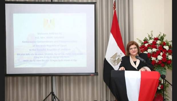 سفارة مصر في فيتنام تحتفل بذكرى ثورة 23 يوليو (صور)
