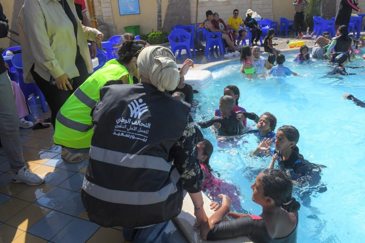 يوم ترفيهي مميز للأيتام ونزلاء دور الرعاية.. جهود التحالف الوطني ببورسعيد