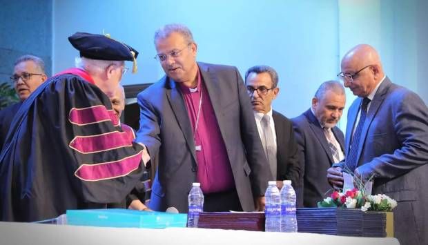 تخريج الدفعة 19 لجامعة الرجاء الدولية بحضور رئيس الإنجيلية