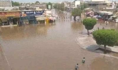 أخبار اليمن : ​تفقد أضرار السيول في محافظة الحديدة