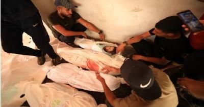 أخبار اليمن : مجزرة جديدة بحق النازحين في غزة