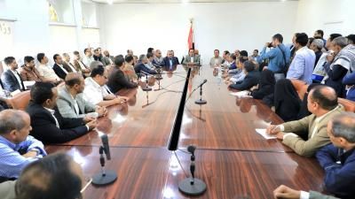 أخبار اليمن : وزير المالية الجديد بصنعاء فى أول لقاء.. ماذا قال؟