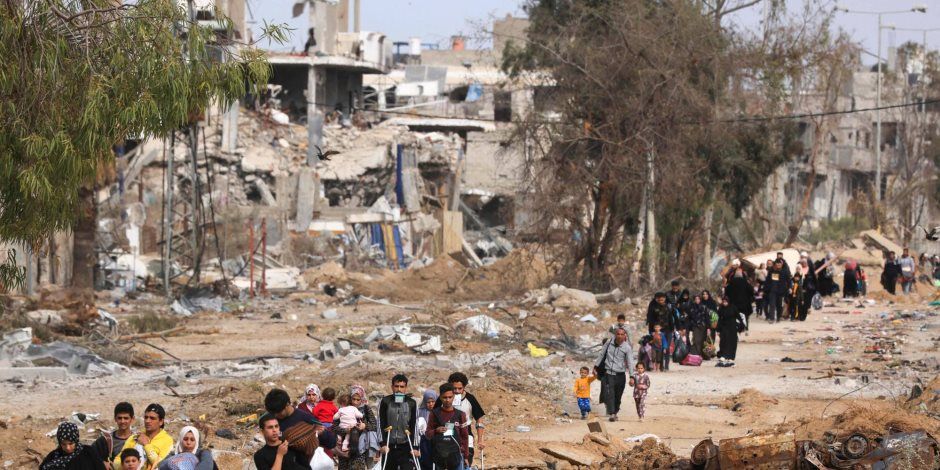 القاهرة الإخبارية: ارتفاع أعداد النازحين من المناطق الشرقية لخان يونس بعد تهديدات الاحتلال