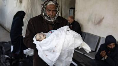 استشهاد رضيعة ووالدتها في غزة