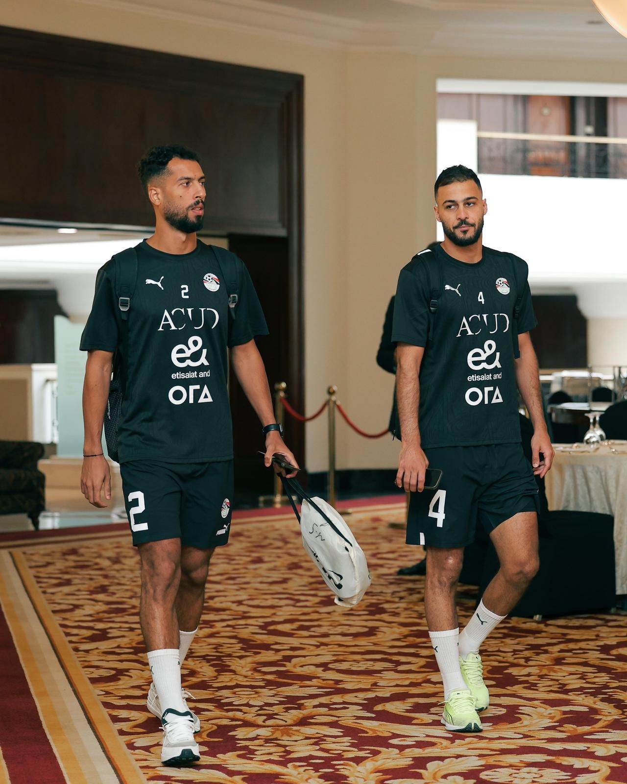 انضمام لاعبى الأهلي والزمالك والنني لمعسكر منتخب مصر.. صور