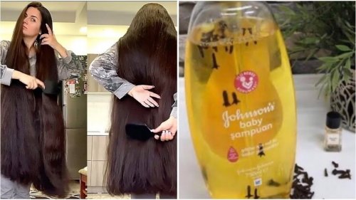 كنز سحري في مطبخك!!.. مكون سرى ضعية فى الشامبو لتطويل الشعر للركب وتكثيفة ونمو الشعر بدون توقف ومنع الشيب وملئ الفراغات مثل شعر الهنود بسرعة البرق