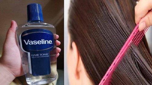 اسرار الفازلين لفرد الشعر الخشن الجاف ضعيه مرة على شعرك ولن تستغني عنه