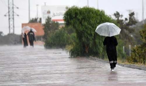 ظواهر جوية ممطرة على عدد من مناطق المملكة العربية السعودية