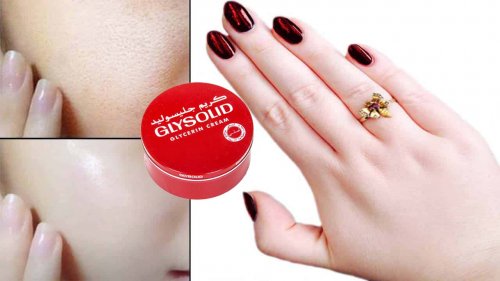 ضعي ملعقة كريم جليسوليد والنشا لتبييض الوجه والمناطق الداكنة وازالة الجلد الميت بنتيجة لا تصدق