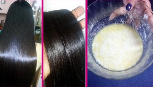 دهنة من كيراتين طبيعي للشعر على شعرك سر فرد الشعر كالحرير هتغير شعرك لخيوط من الحرير