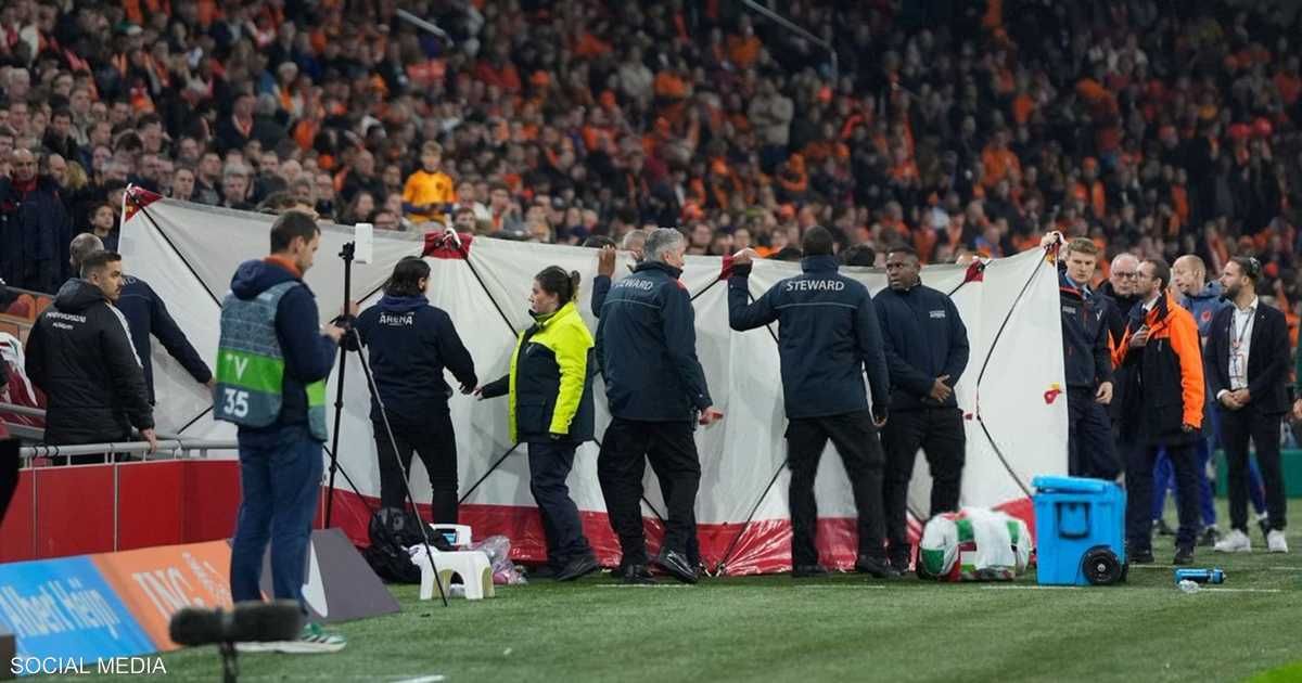 العالم اليوم - حالة طبية "طارئة" توقف مباراة في دوري الأمم الأوروبية