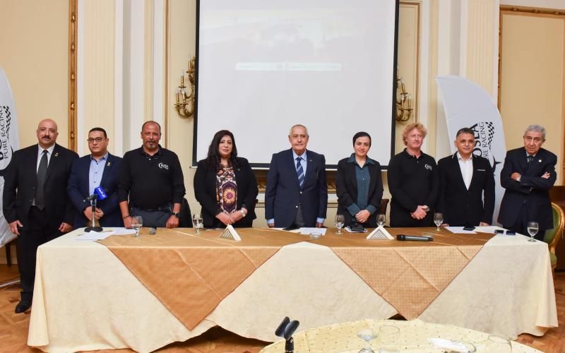 رئيس الإدارة المركزية لشركات السياحة تشارك في المؤتمر الصحفي الخاص بالإعلان عن...