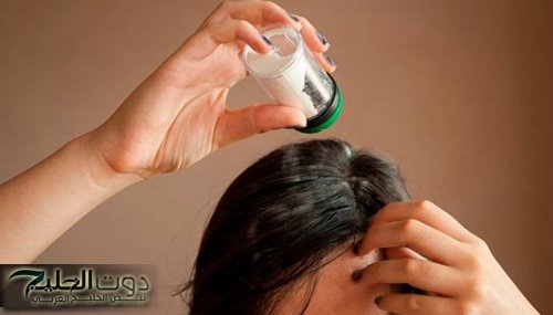 ضعي كريم النشا لشعرك لتنعيم وفرد الشعر المجعد والخشن وتحويله لحرير في ساعتين