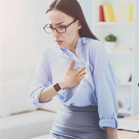 أعراض الذبحة الصدرية عند النساء