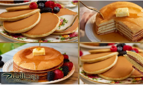 هش وخفيف.. طريقة عمل البان كيك في المنزل بمكونات بسيطة