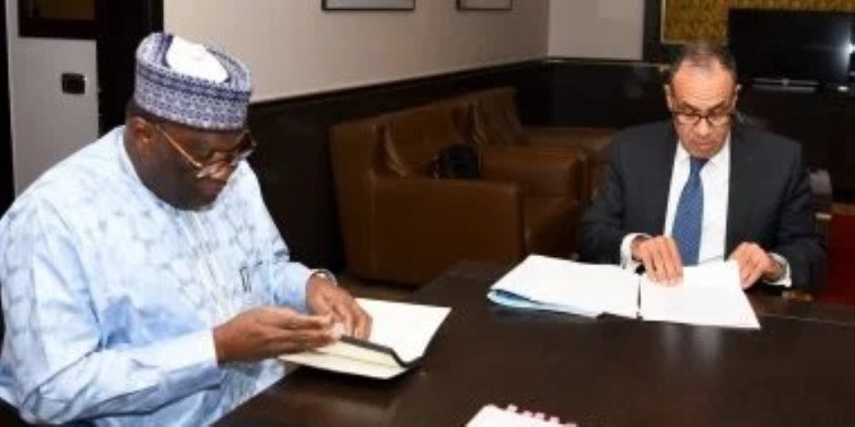 وزير الخارجية يلتقى السكرتير التنفيذى لتجمع دول الساحل والصحراء