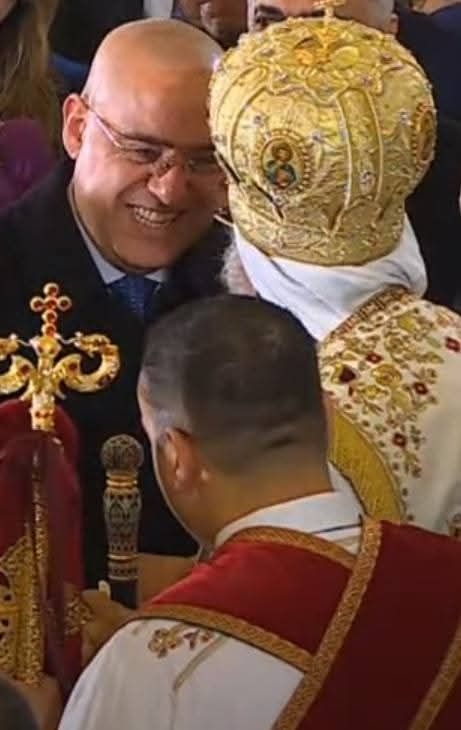 الجبهه الوطنية تهنئ البابا تواضروس والإخوة الأقباط بعيد الميلاد المجيد