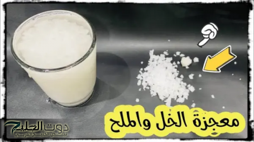 "فكرة مخطرتش علي بال العفريت!!"..ضعي الملح علي الخل في الثلاجه وكل مشاكلك هتتحل في ثواني!
