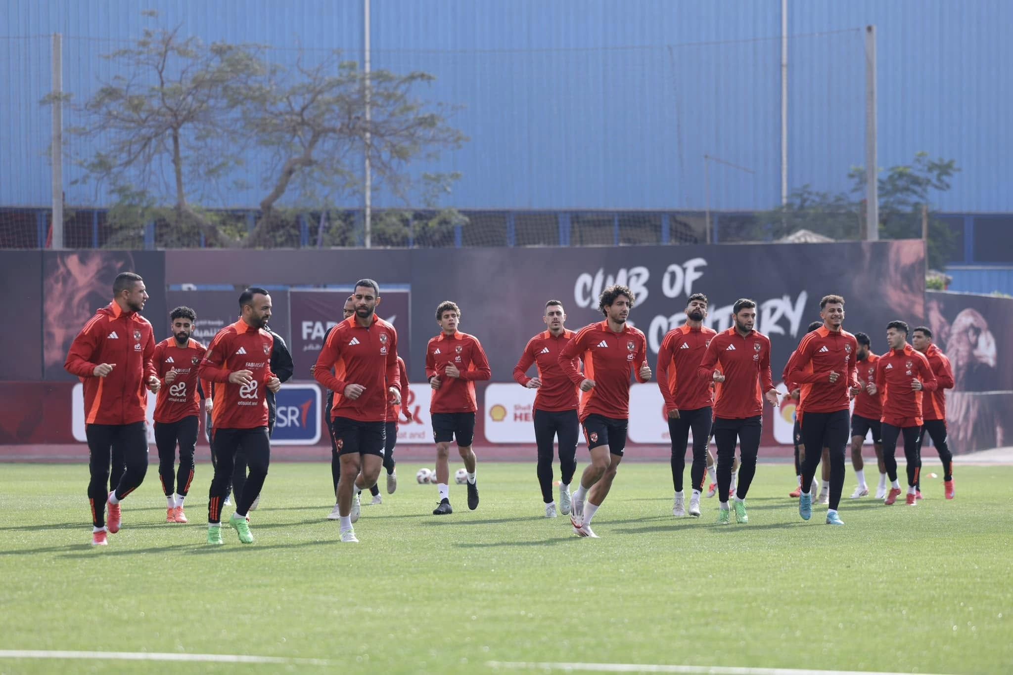 تركيز في مران الأهلي.. وتدريبات تأهيلية لـ"وسام وطاهر وبن شرقي".. صور