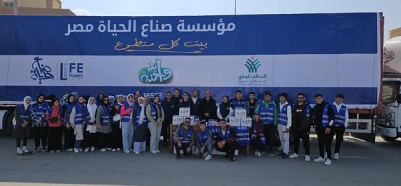 متطوعو التحالف الوطني على أهبة الاستعداد لإطلاق قافلة ”إيد واحدة” إلى شمال...