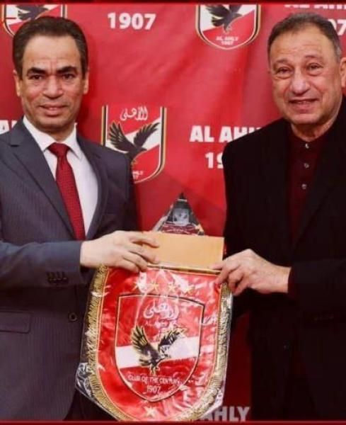 محمود الخطيب يستقبل أحمد المسلماني وتعاون قريب بين ماسبيرو والأهلي