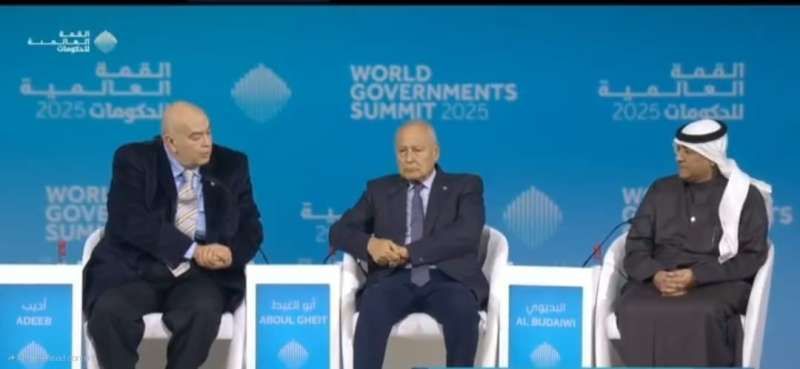 الامين العام للجامعة العربية يختتم المشاركة فى أعمال القمة العالمية للحكومات ٢٠٢٥...