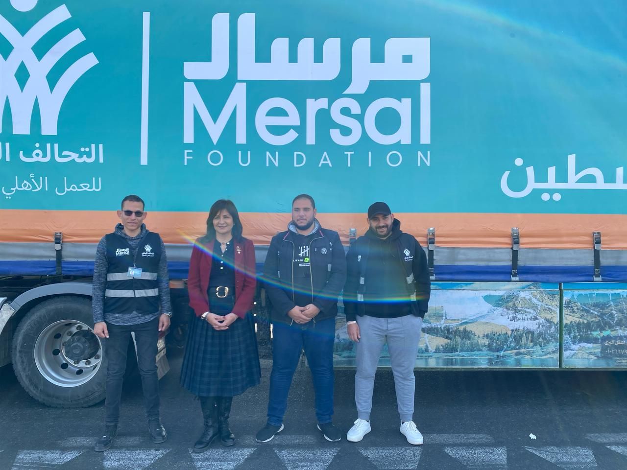 التحالف الوطني يُطلق قافلته العاشرة لإغاثة غزة بـ300 شاحنة مساعدات