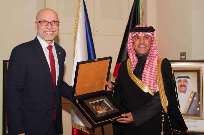 سفارة الكويت في التشيك احتفت بالأعياد الوطنية
