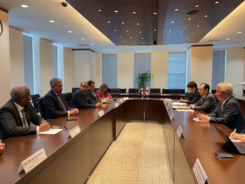 وزير السياحة والآثار يلتقي رئيس هيئة التعاون الدولي اليابانية (JICA) ومديري الهيئة...