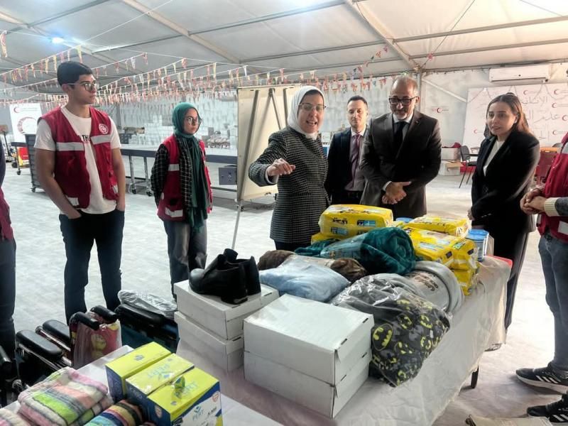 مندوب فلسطين بالجامعة العربية يعرب عن شكره لدور الهلال الأحمر المصري في...