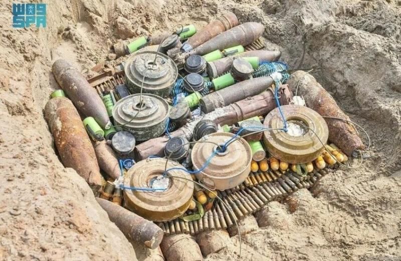 مشروع ”مسام” ينتزع 607 ألغام في اليمن خلال أسبوع