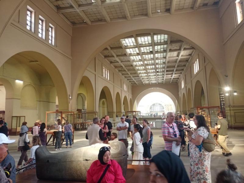 المتاحف والمواقع الأثرية تشهد إقبالاً كبيراً من الزائرين خلال عطلة عيد الفطر...