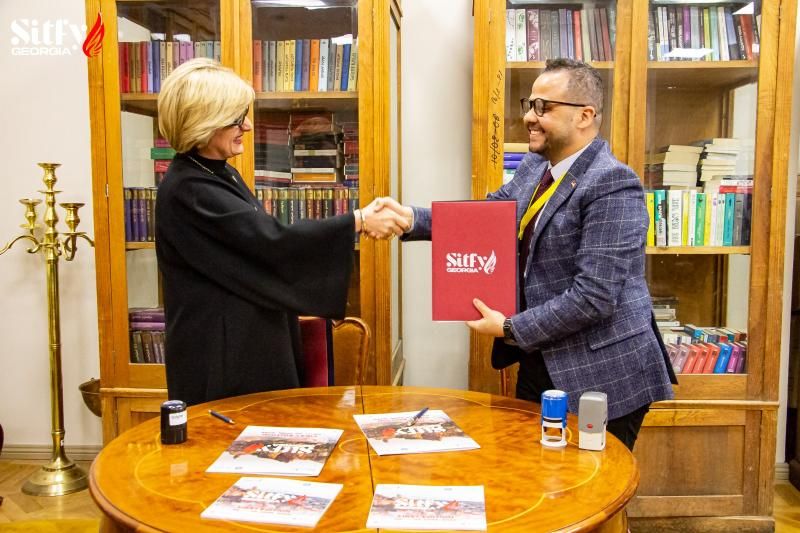 مهرجان شرم الشيخ الدولي يوقع مذكرة تفاهم مع قصر الشباب في جورجيا