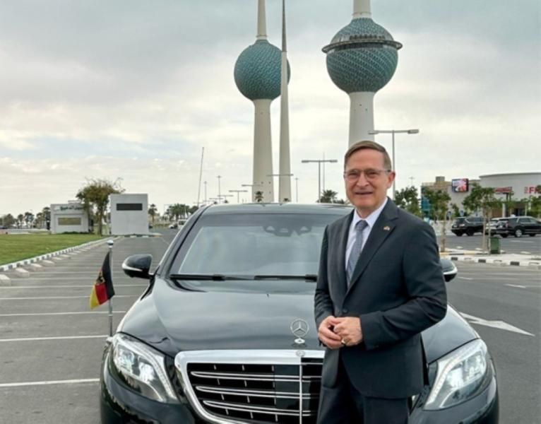 ريبنيتس: سأستمر في قيادة سيارة كويتية-ألمانية رمزاً للتعاون المتين بين بلدينا